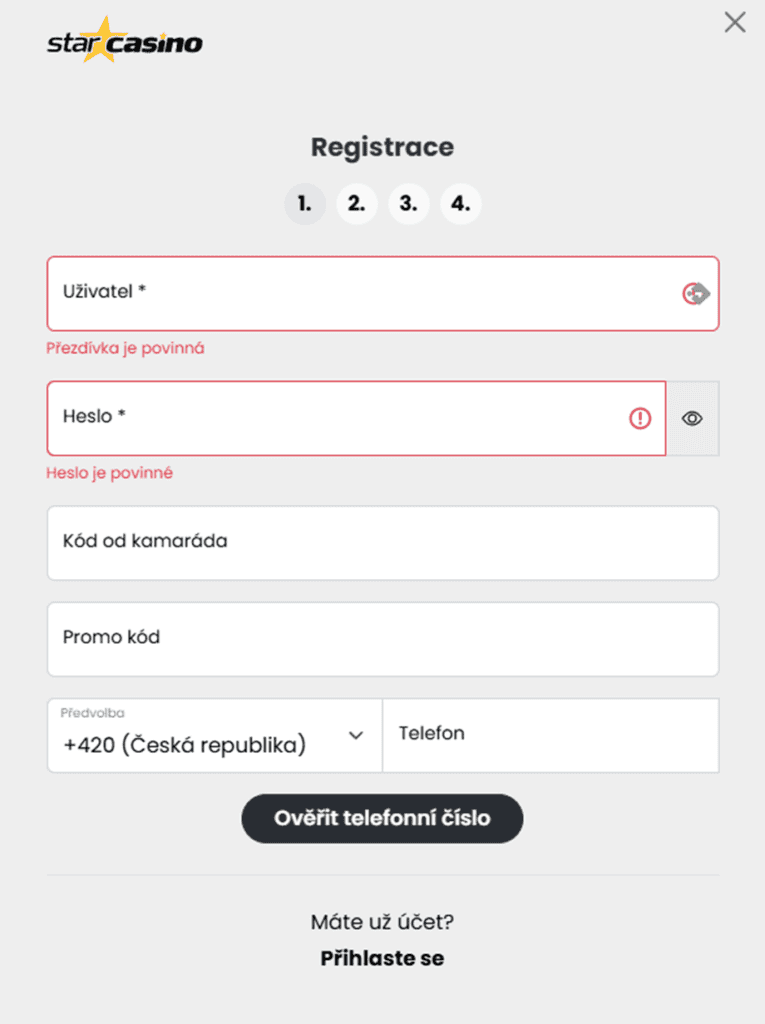Vyplňte formulář