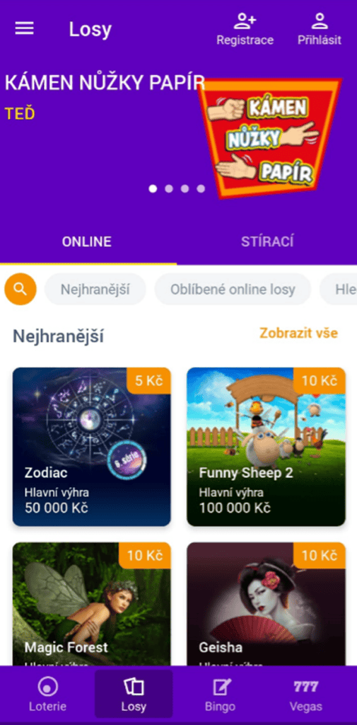 Stírací losy