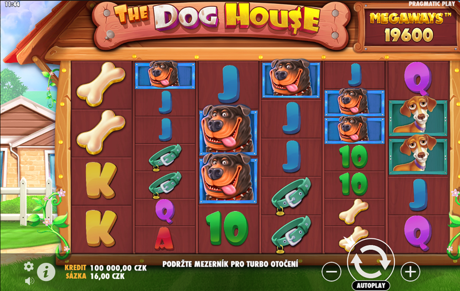 The Dog House Megaways hra