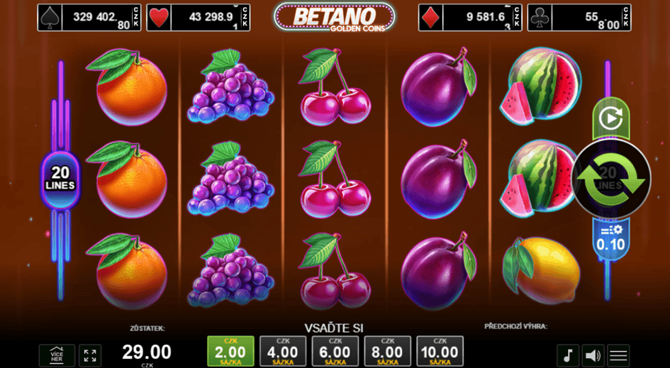 Betano Golden Coins
