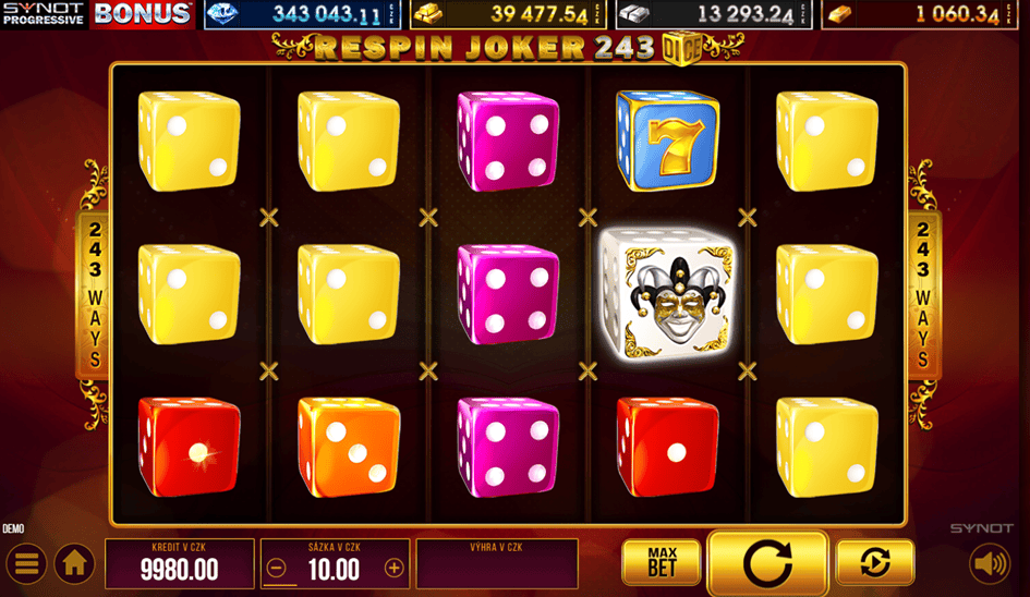 Respin Joker 243 Dice