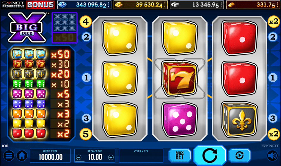 Big X Dice