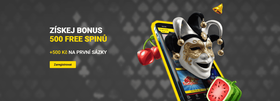 Registrační bonus od Fortuny