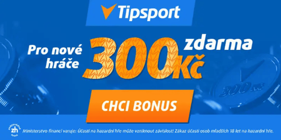 Tipsport casino – registrační bonus