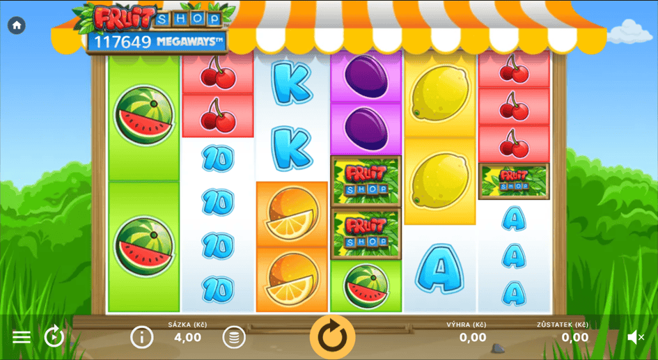 Fruit Shop Megaways hra