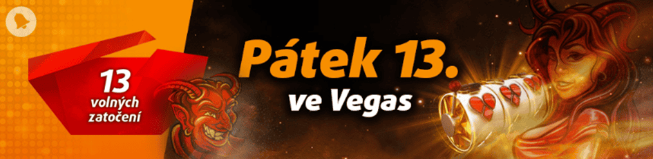 Pátek 13. ve Vegas s 13 free spiny do Hell Mania v Chance a Tipsport Vegas