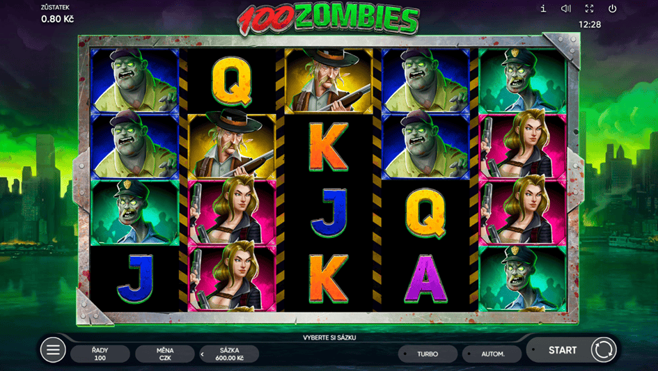 100 Zombies hra