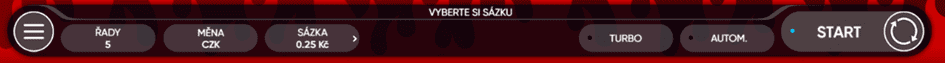 Ovládání hry Lucky Streak 2