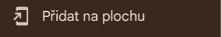 Přidat na plochu