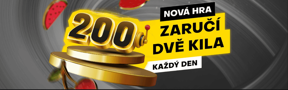 Lednová akce na Fortuna casinu s bonusem až 200 Kč nebo free spinů