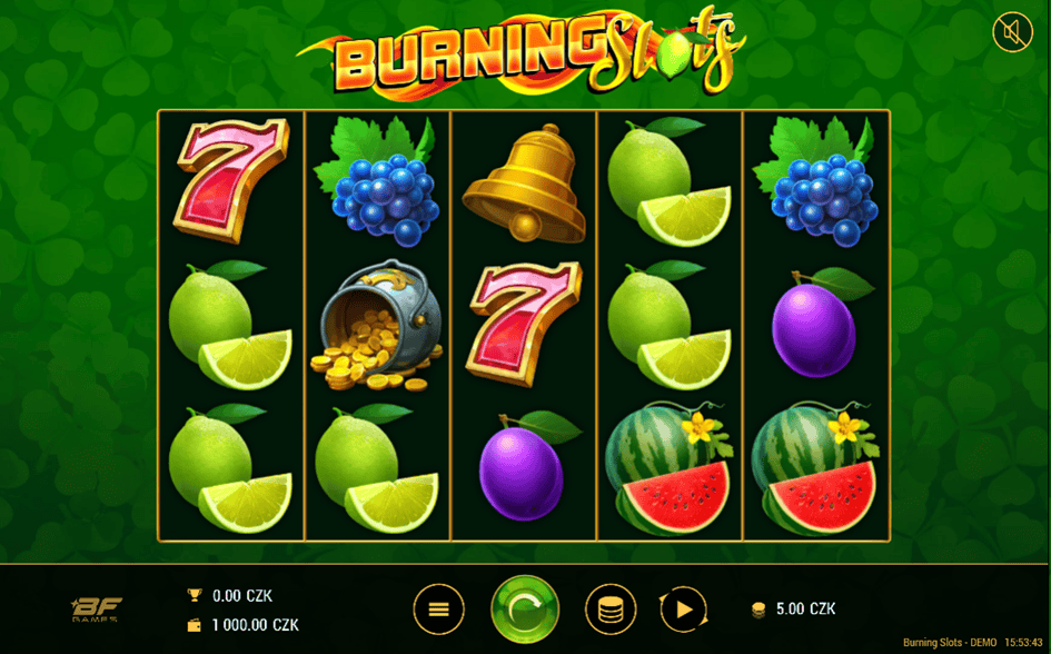 Burning Slots hra