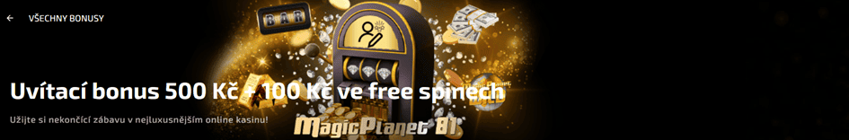 Magic Planet – free spiny za registraci