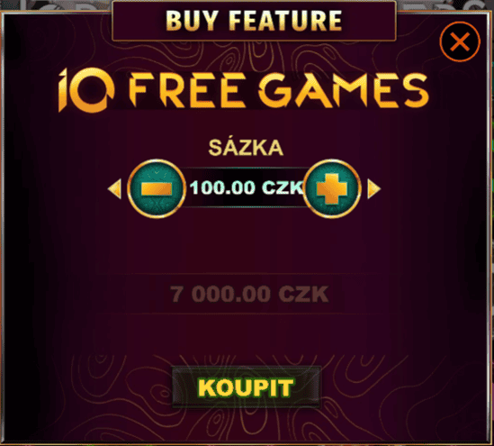 Nákup bonusů