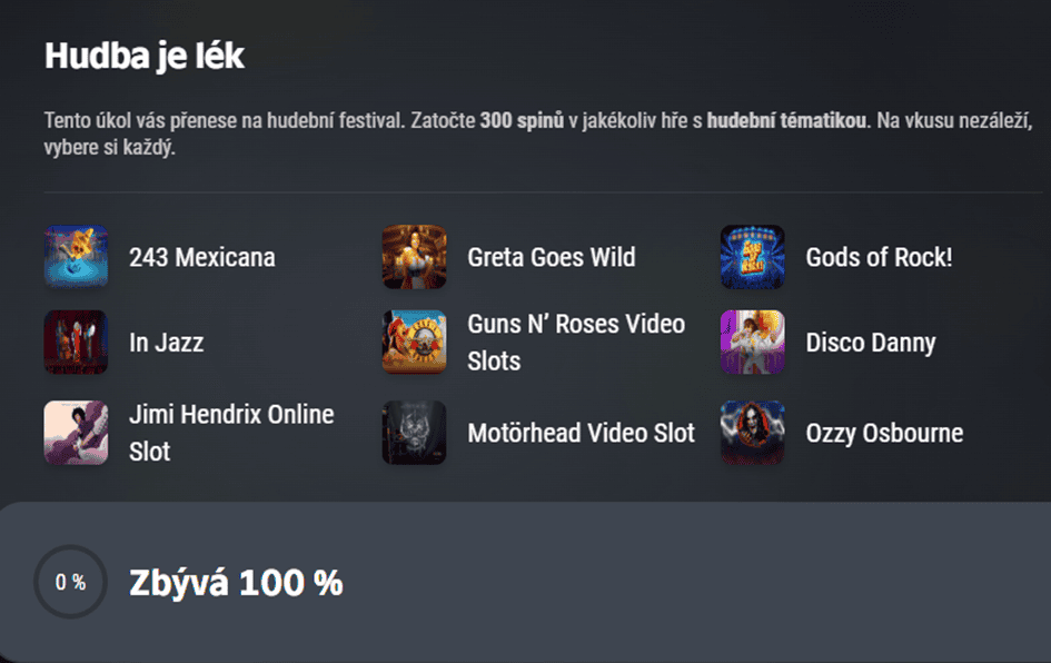 Jednotlivé úkoly