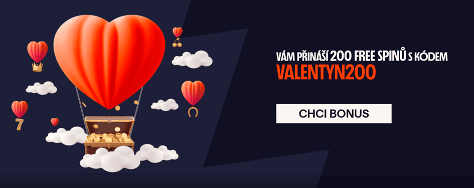 Valentýnský registrační bonus na Betanu přináší 40 free spinů navíc