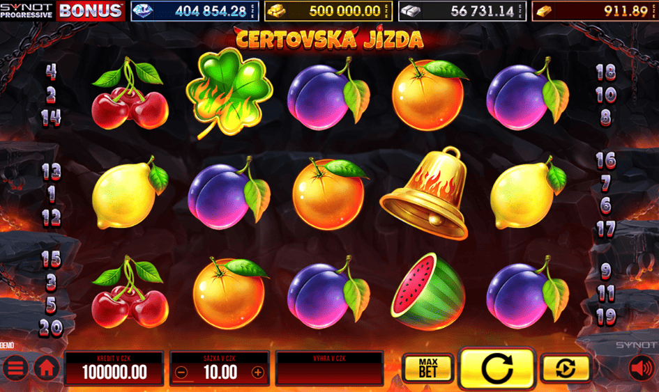 Čertovská jízda hra