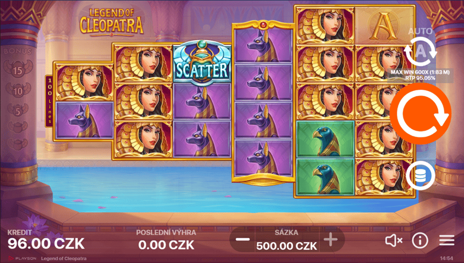 Legend of Cleopatra hra