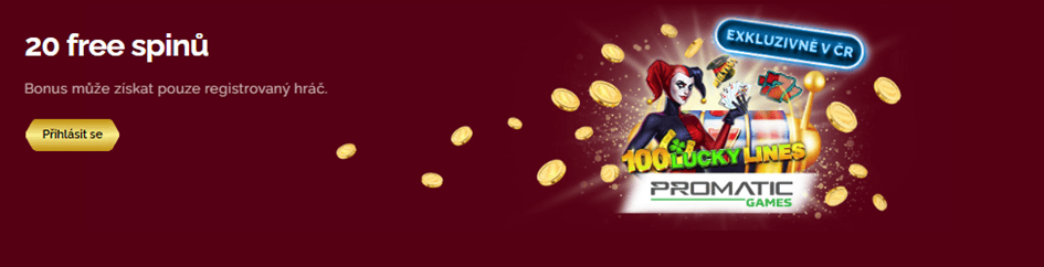 Získejte dnes 20 free spinů do 81 Show pouze za vklad v LuckyBet!