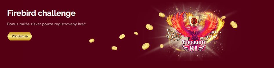 Firebird Challenge v LuckyBet casinu přináší až 610 Kč ve free spinech!