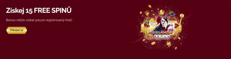 Získejte 15 free spinů za vklad v LuckyBet casinu!