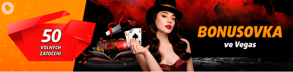 Vyzvedněte si v Tipsport a Chance Vegas 50 free spinů za hru blackjacku!