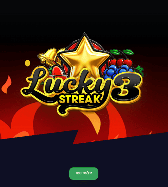 Získejte 10 free spinů do Lucky Streak 3 jen za přihlášení v Betano casinu!