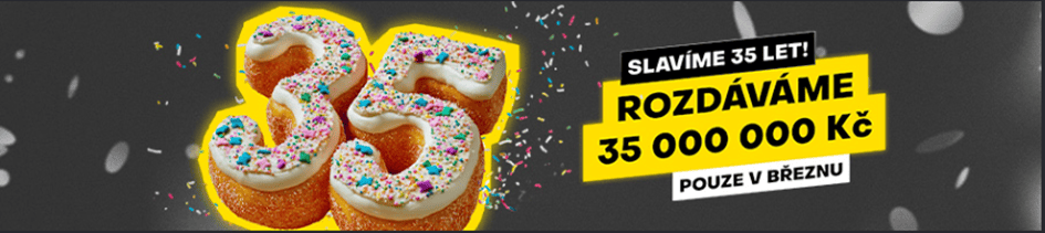 Fortuna slaví 35 let a rozdává 35 000 000 Kč!