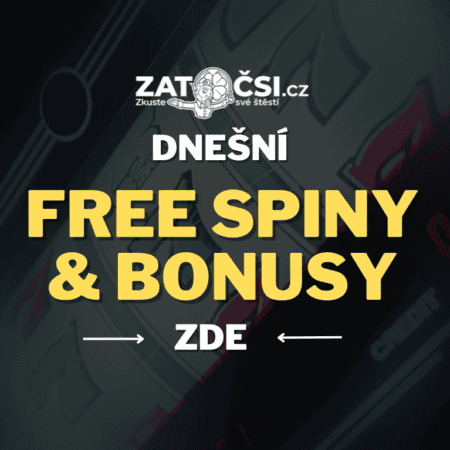 Středeční FREE spiny a bonusy zdarma nejen za registraci