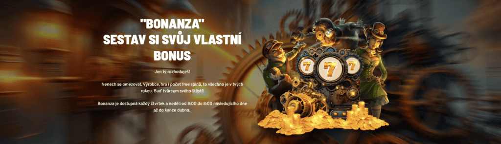 Free Spin Bonanza až o 100 FREE spinů