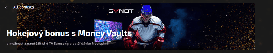 Hokejový bonus v Magic Planet přináší 100 Kč ve free spinech!