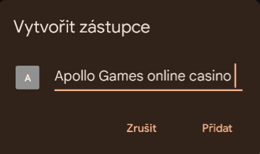 Vytvořit zástupce na ploše