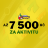 Mistrovský bonus na Sazka Hrách – získejte až 3× 2 500 Kč!