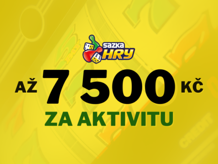 Mistrovský bonus na Sazka Hrách – získejte až 3× 2 500 Kč!
