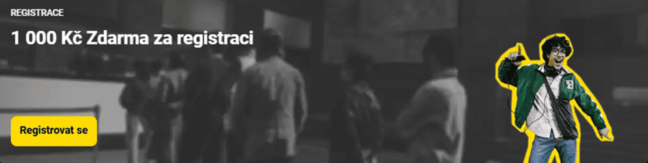 Registrační bonus 1 000 Kč