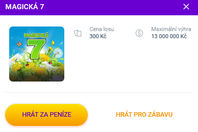 Magická 7 v demo režimu zdarma