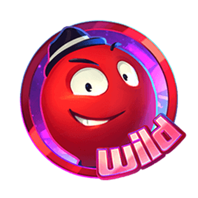 Červený wild symbol