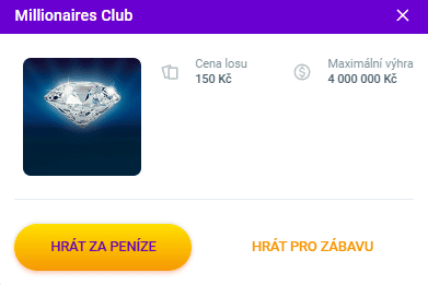 Millionaires Club v demo režimu zdarma
