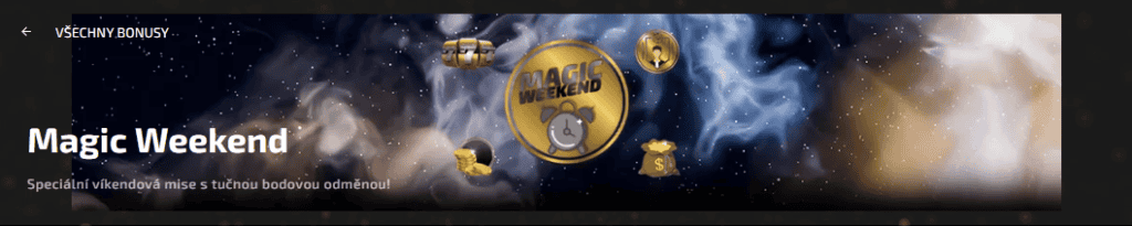 Mise v Magic Planet Casinu