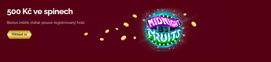 Online casino LuckyBet nabízí 500 Kč ve free spinech!