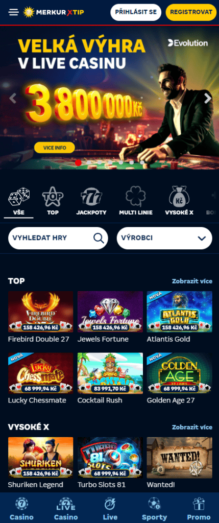 Mobilní verze stránek
