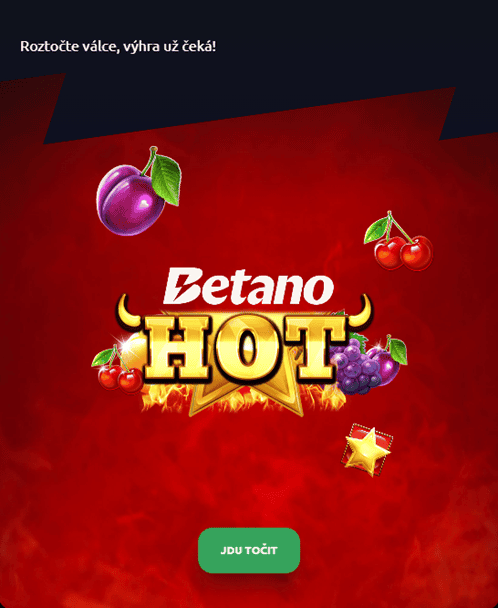 Sváteční free spiny dnes jen za přihlášení na Betano Casinu!