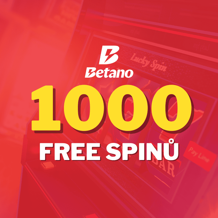 Až 1000 volných zatočení pro nováčky v casinu Betano!