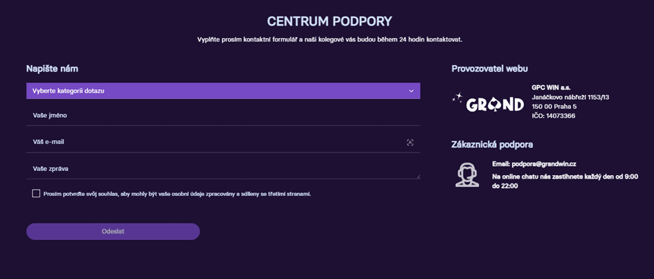 Centrum podpory