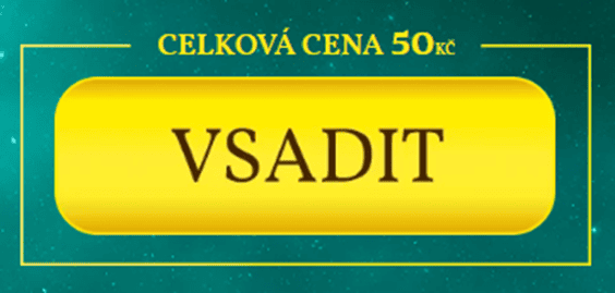 Klikněte na vsadit