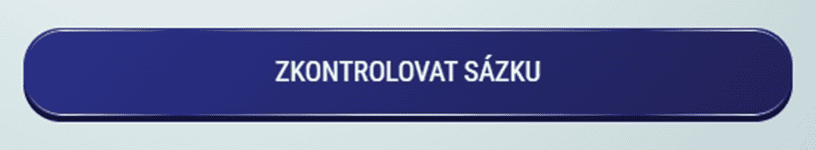 zkontrolujte sázku