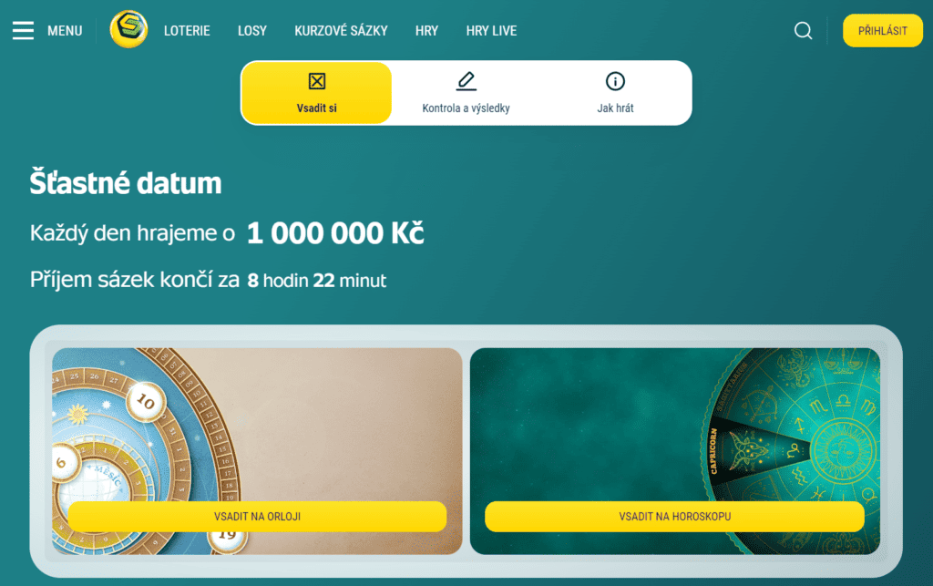 Loterie Šťastné datum