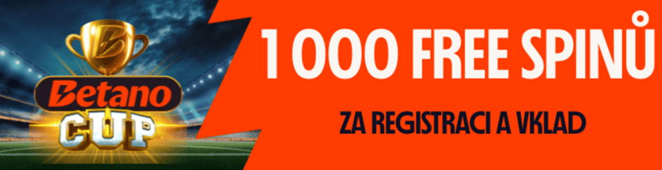 Registrační bonus 1000 free spinů