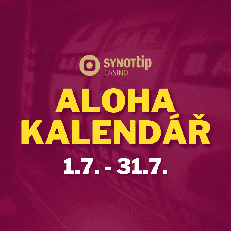 Synot Tip přináší Aloha bonusový kalendář s prémiovou odměnou!