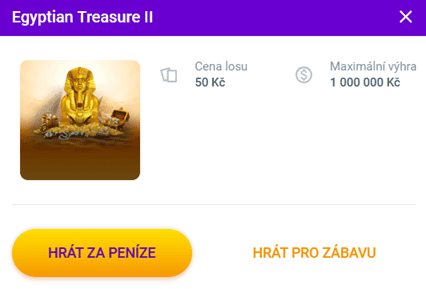 Demo režim stíracího losu