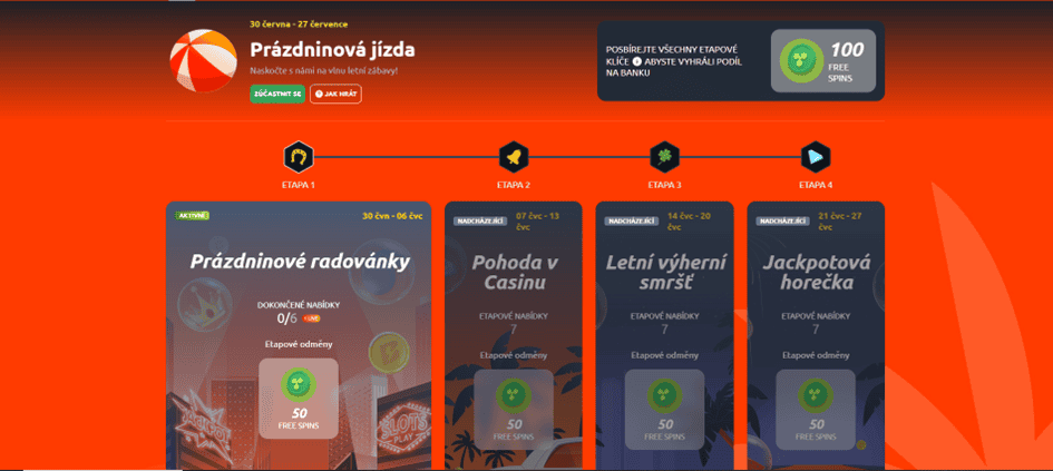 Prázdninová jízda